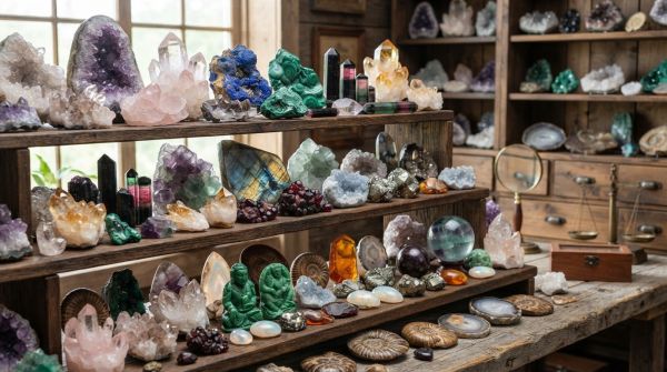 Collection de cristaux et pierres rares pour vos passions minérales